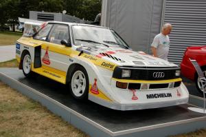 Audi Sport Quattro S1 Group B Rally Car 1985 года 